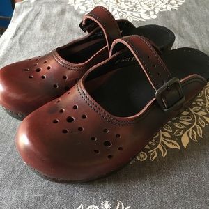 Sanita mule clogs size 37